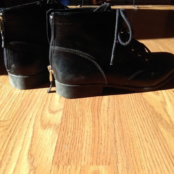 Call it Spring Black Leather Booties - Picture 4 of 5